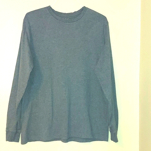 GEORGE Men's Long Sleeve Tee Gray Size LG - Picture 1 of 9
